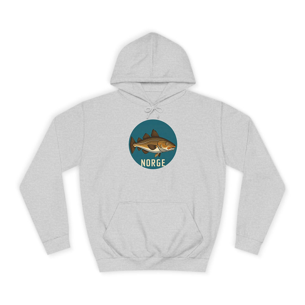 Miniaturbild: grauer Hoodie Norwegen