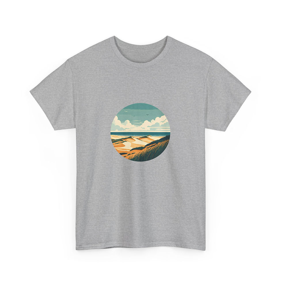 Miniaturbild: graues T-Shirt Strand