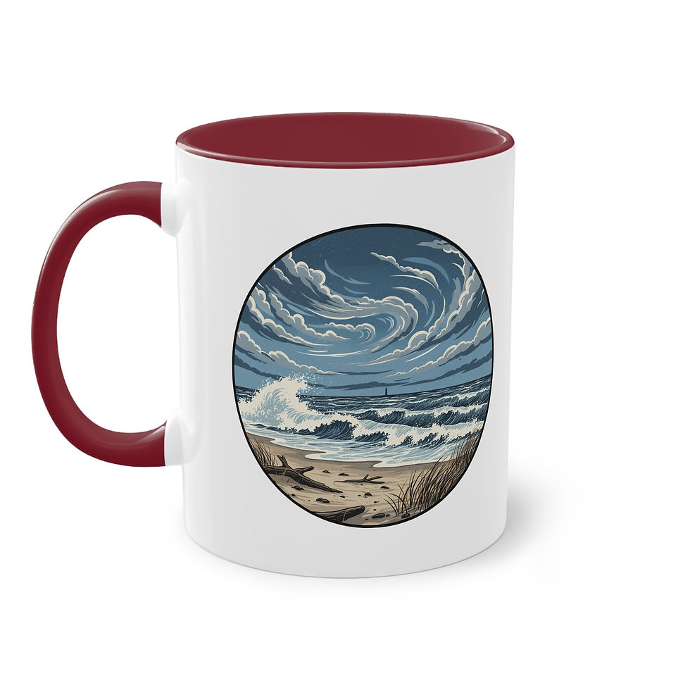 Winter Becher Tasse Strand