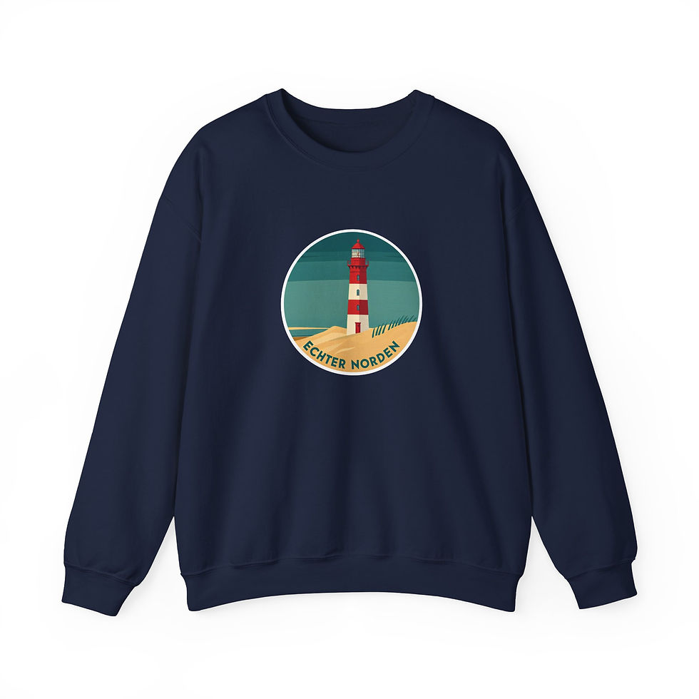 blaues Sweatshirt Echter Norden