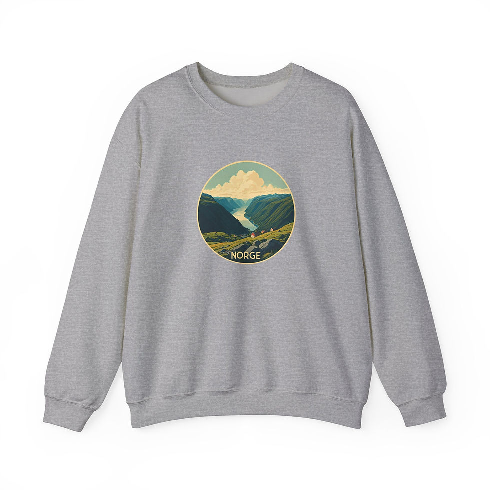 Miniaturbild: graues Sweatshirt Norwegen