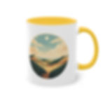 Miniaturbild: Tasse bedruckt mit einem Dünenmotiv