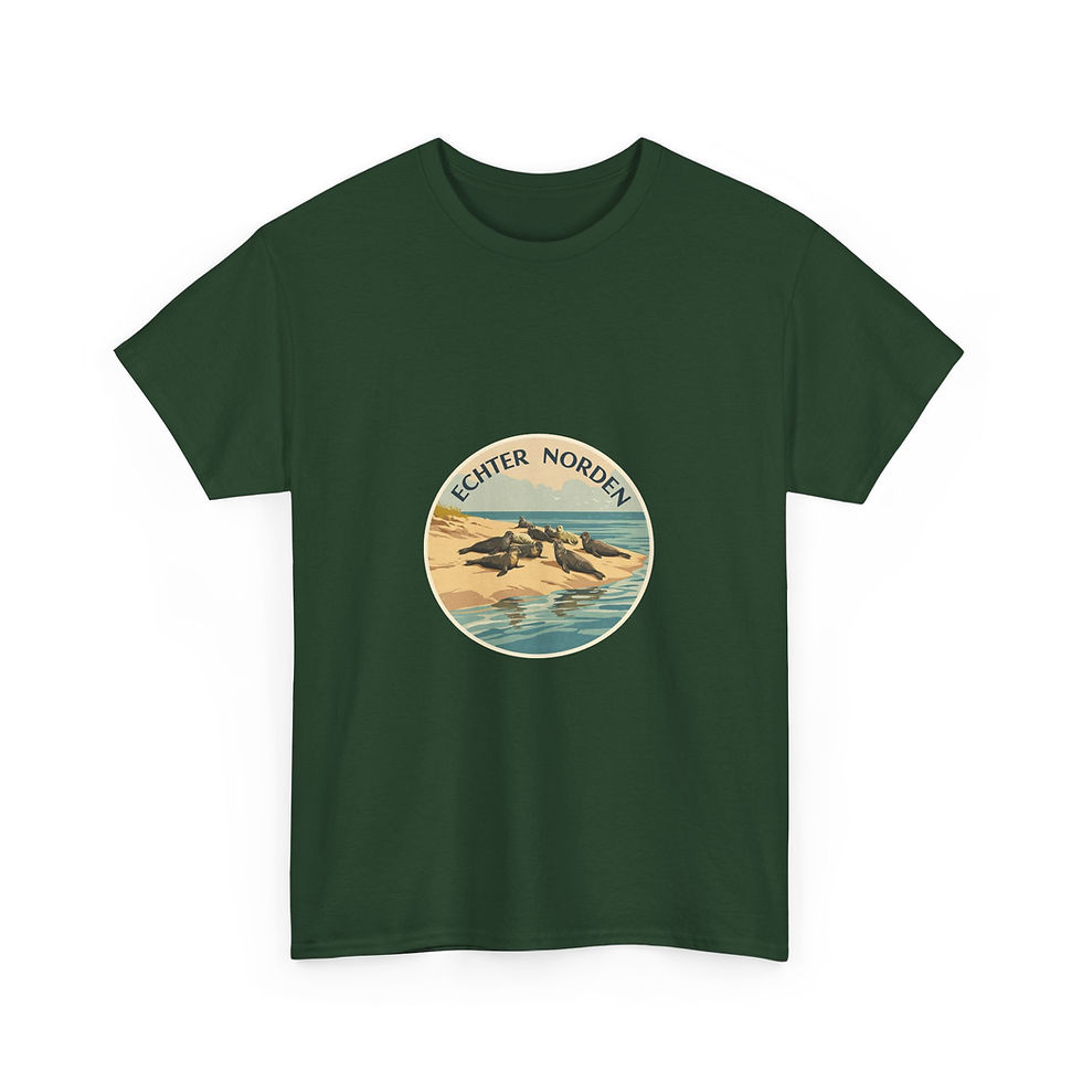 Miniaturbild: grünes T-Shirt Echter Norden