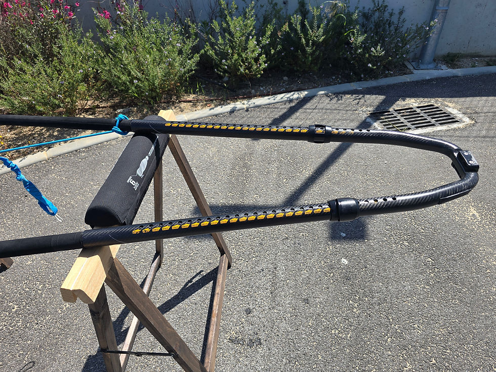 Thumbnail: Patrick carbon boom 200 to 250 With a brand-new Streamlined boom head.