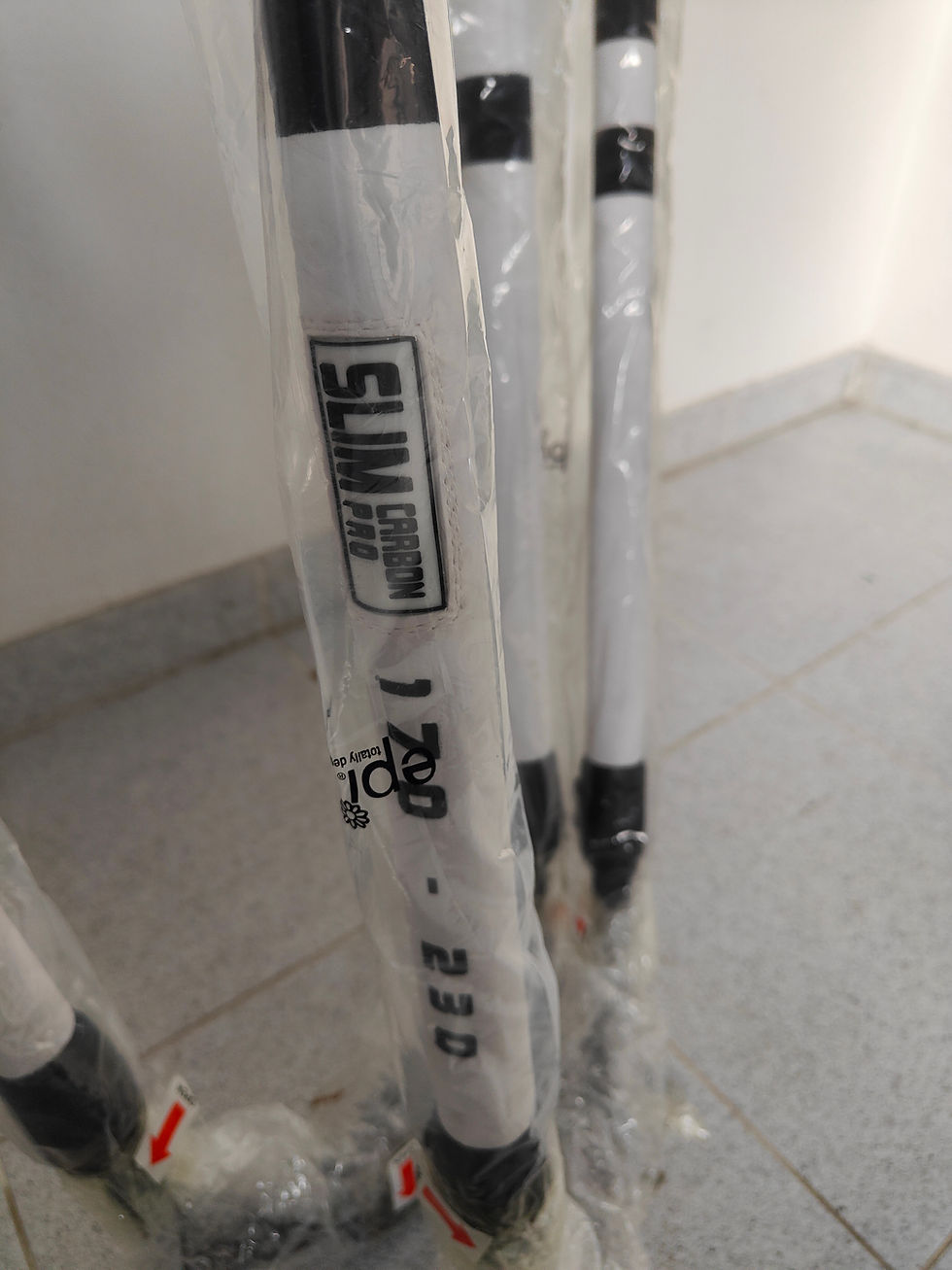 Miniatura: GA-Booms 2024 Slim Free 100% Carbon 170-230 wide Tail