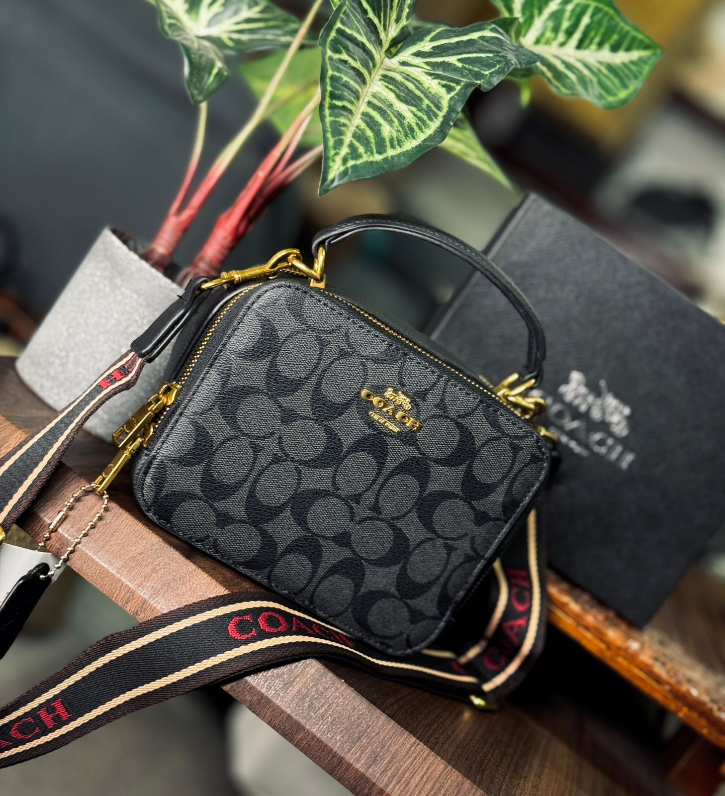COACH BOX CROSSBODY