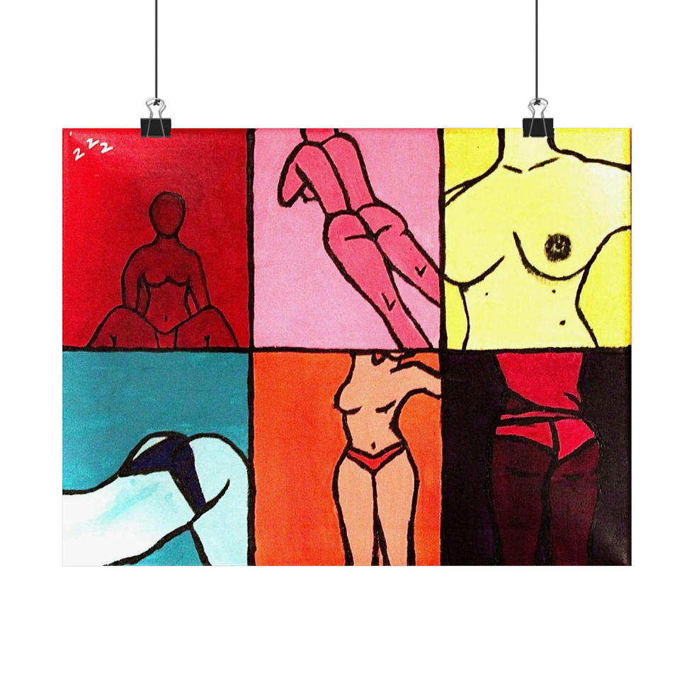 Thumbnail: Comfortable Poster Print, Ariana Brazier 