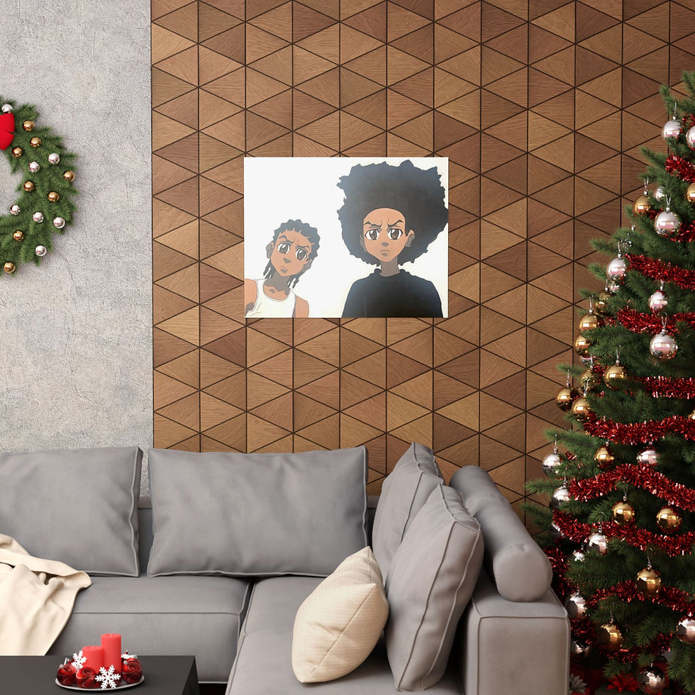 Thumbnail: Huey & Riley Poster Print, Ariana Brazier