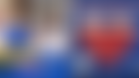 Family in "Live United" shirts poses beside goal chart for Watertown United Way campaign, showing 80% achieved. Red heart, various logos.