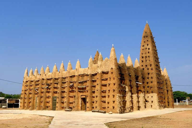 The Great Mosque of Kong. Photo: Rezo-Ivoire