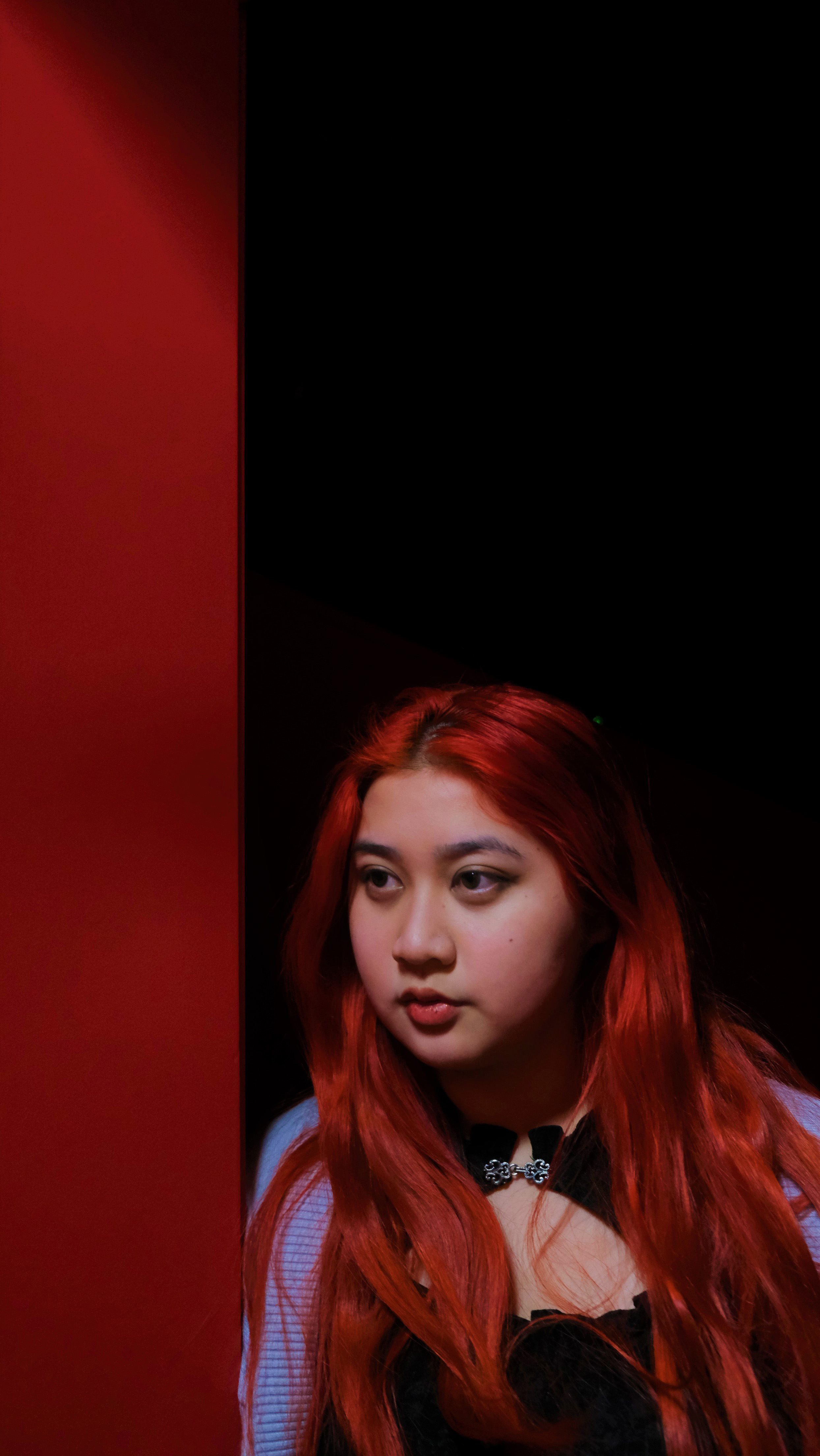 Powerful portrait
Model: Zhou Xinqi
Meaning: The photo shows the inside power of a woman