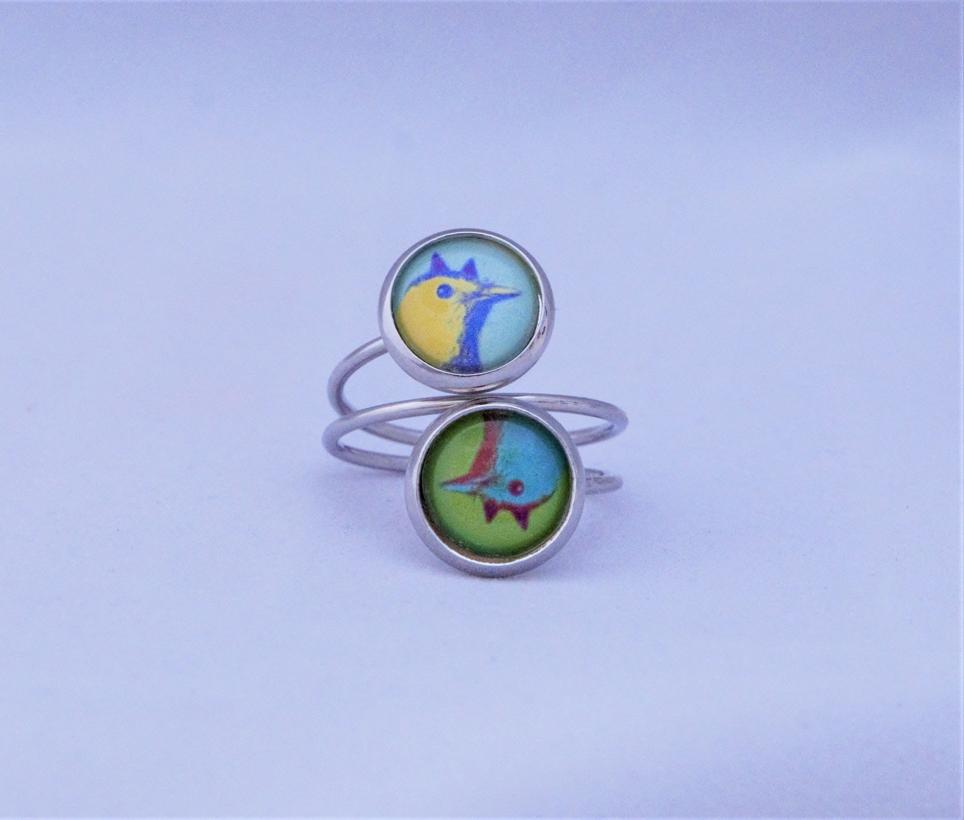 Catbird Seeing Double Ring