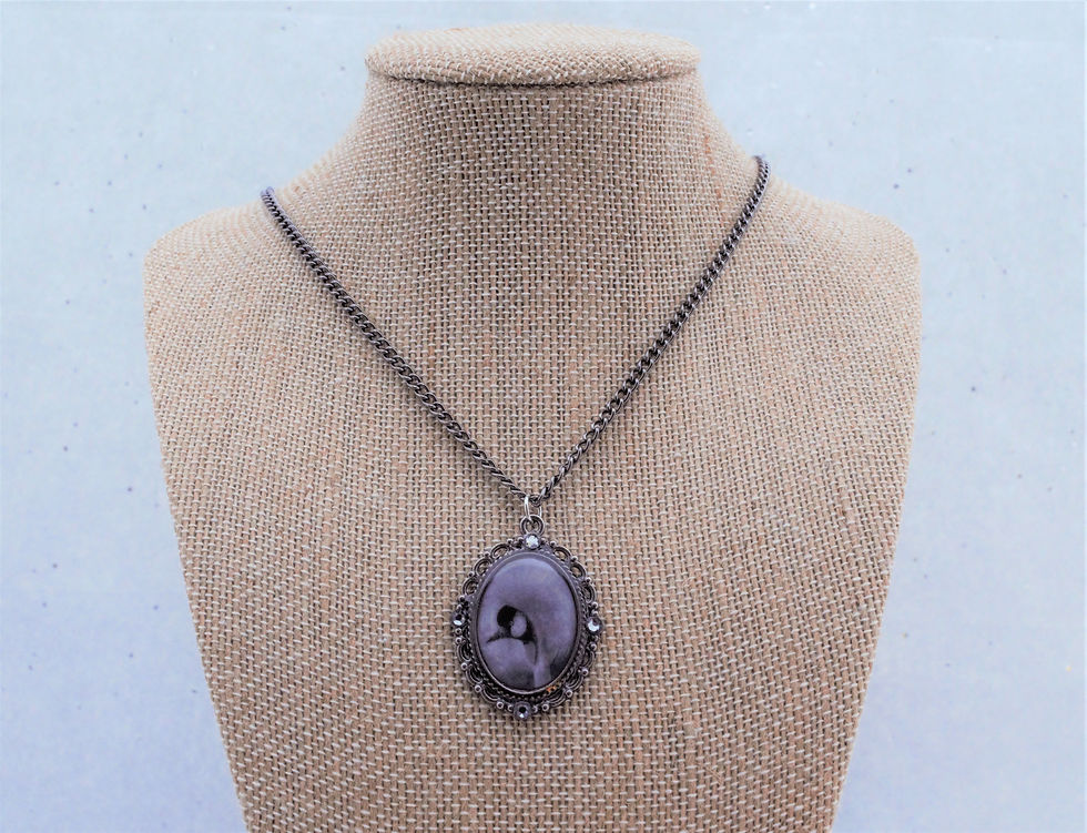 Thumbnail: Crane Vintage Cameo Necklace
