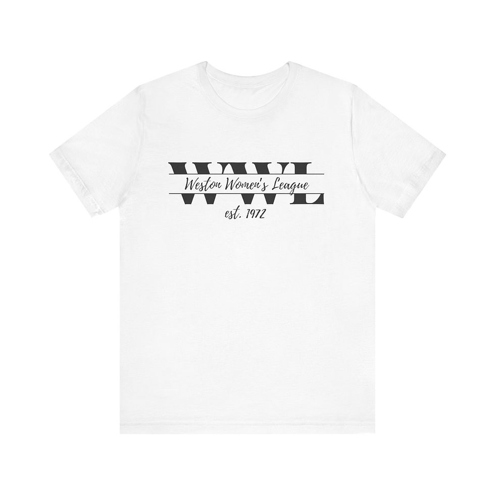 Thumbnail: WWL Unisex Jersey S/S Tee w/ Black Logo