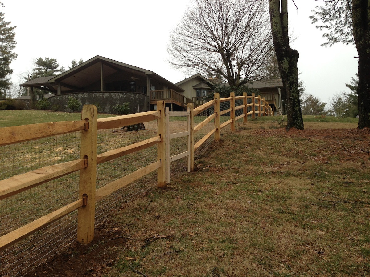 Забор ранчо деревянный своими руками