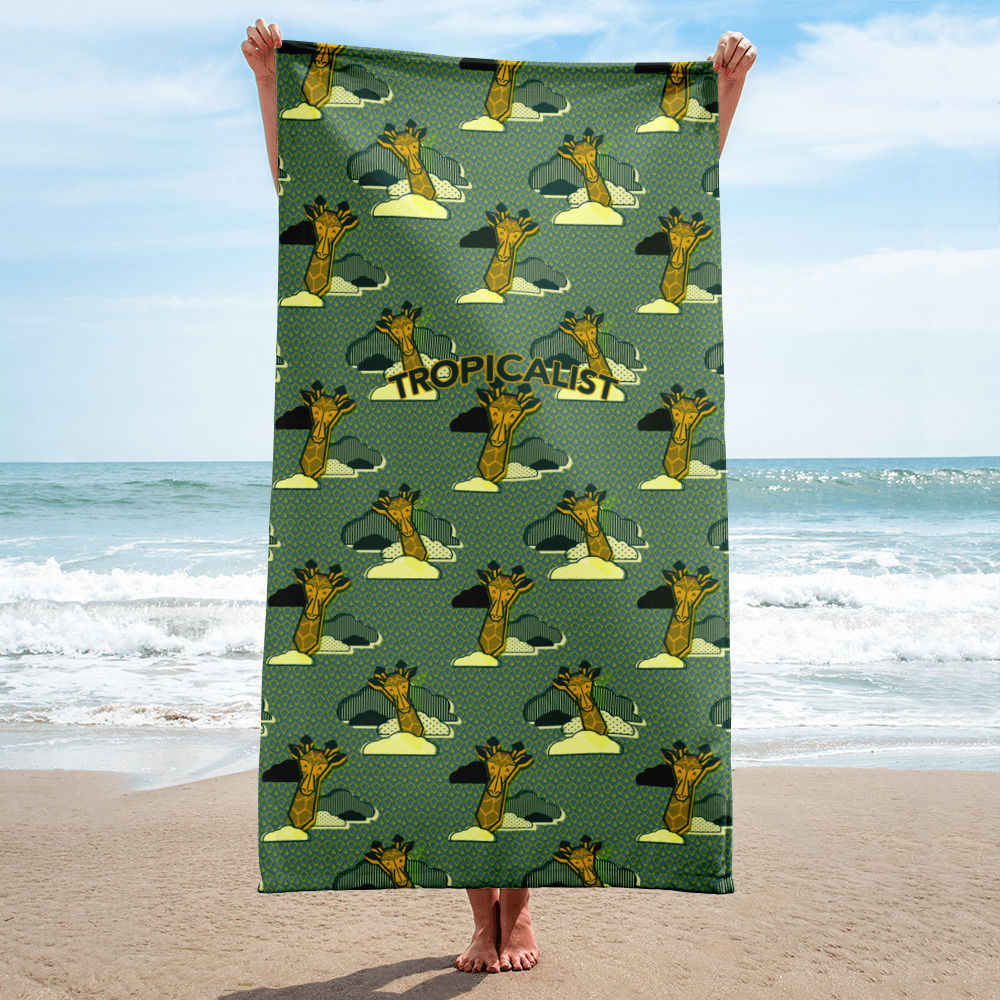 Girafe Safari Wax Towel
