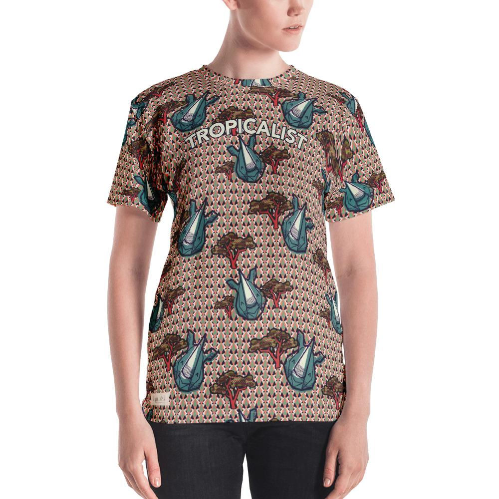 T-shirt Safari Wax Rhino (Femme)