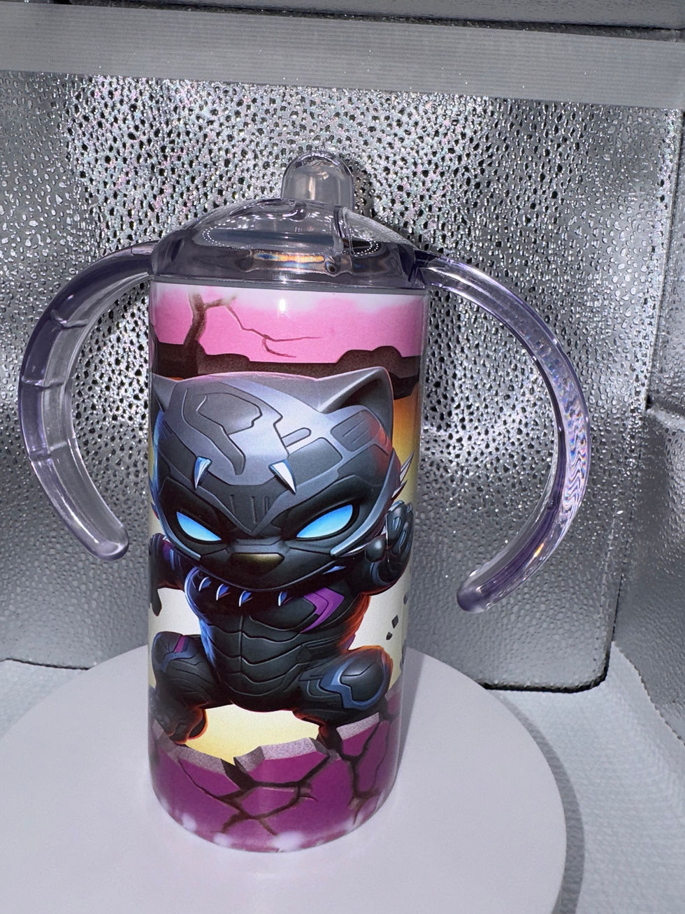 Thumbnail: Marvel Baby Black Panther Tumbler with Sippy Lid
