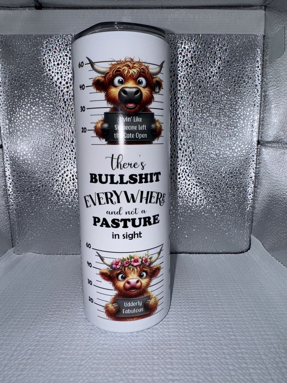 Thumbnail: There's Bullshit Everywhere Glow in the Dark Tumbler