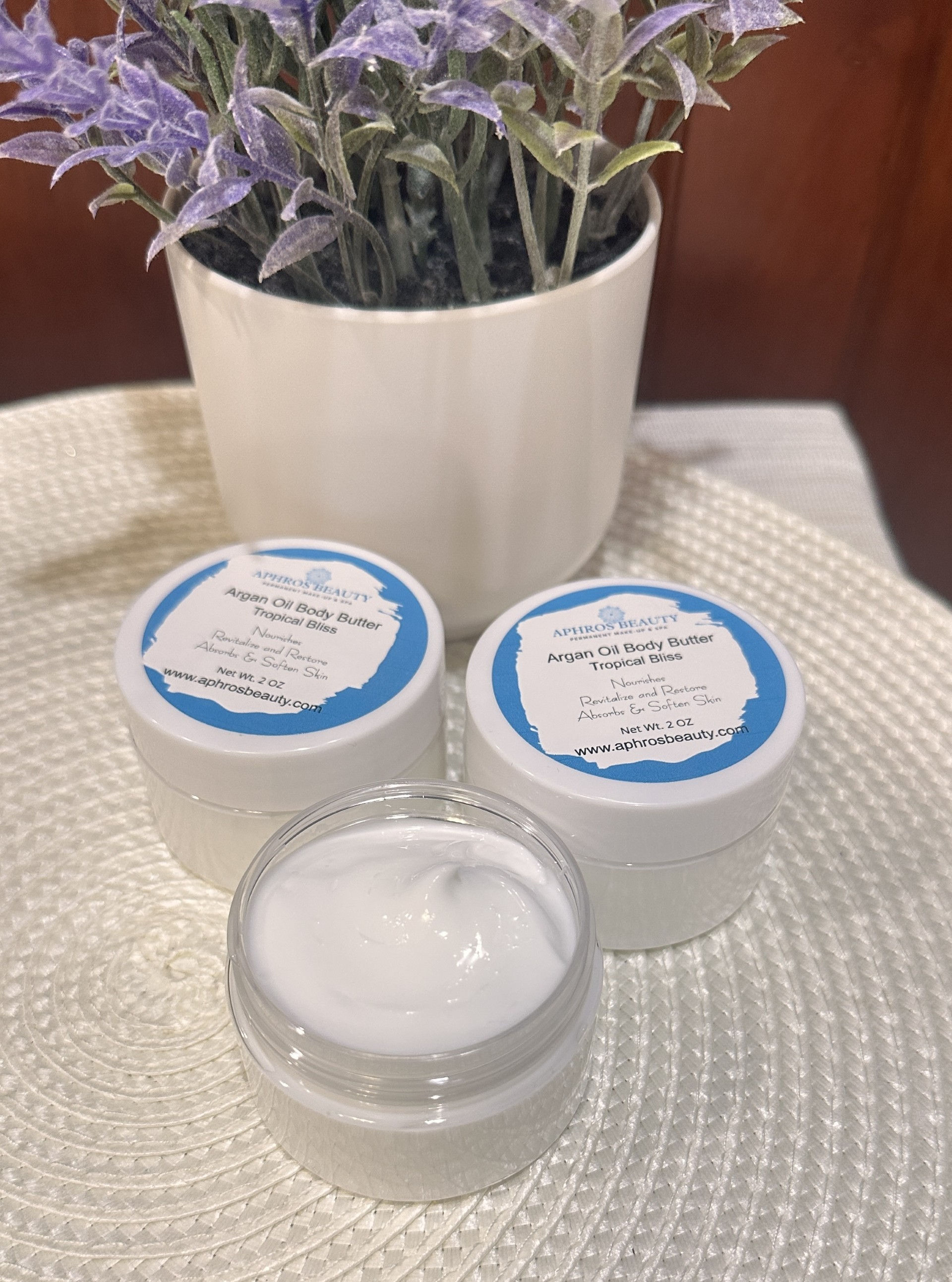 Argan Oil Body Butter-Variety of Fragrances-2OZ