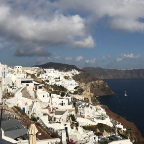美麗的小島|希臘-聖托里尼