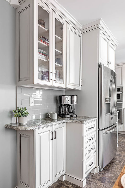 custom home coffee bar