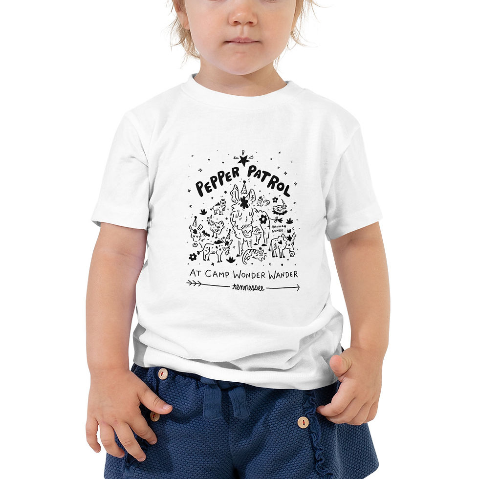 Thumbnail: Pepper Patrol - Toddler Short Sleeve Tee
