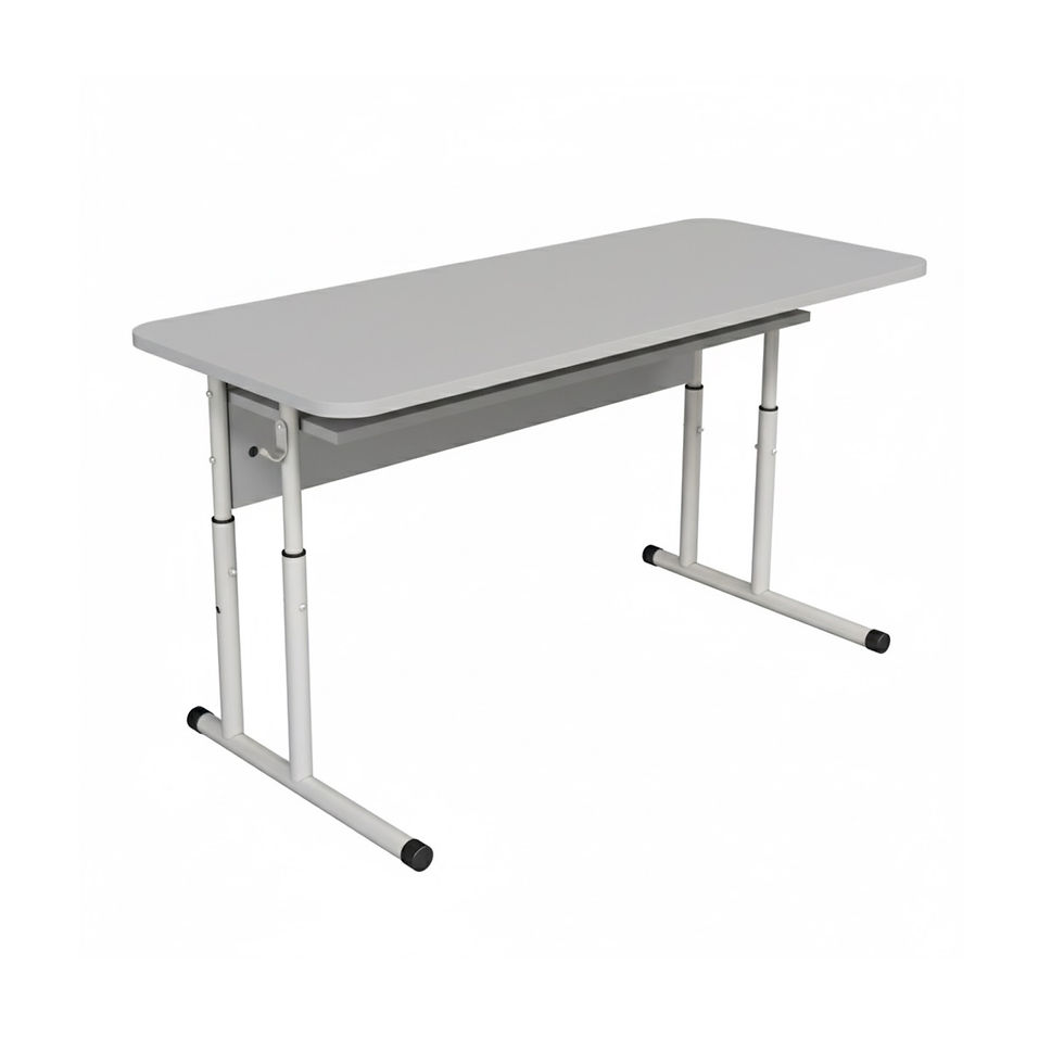 Прев'ю: Парта шкільна, стіл 2-місний з полицею, № 4-6