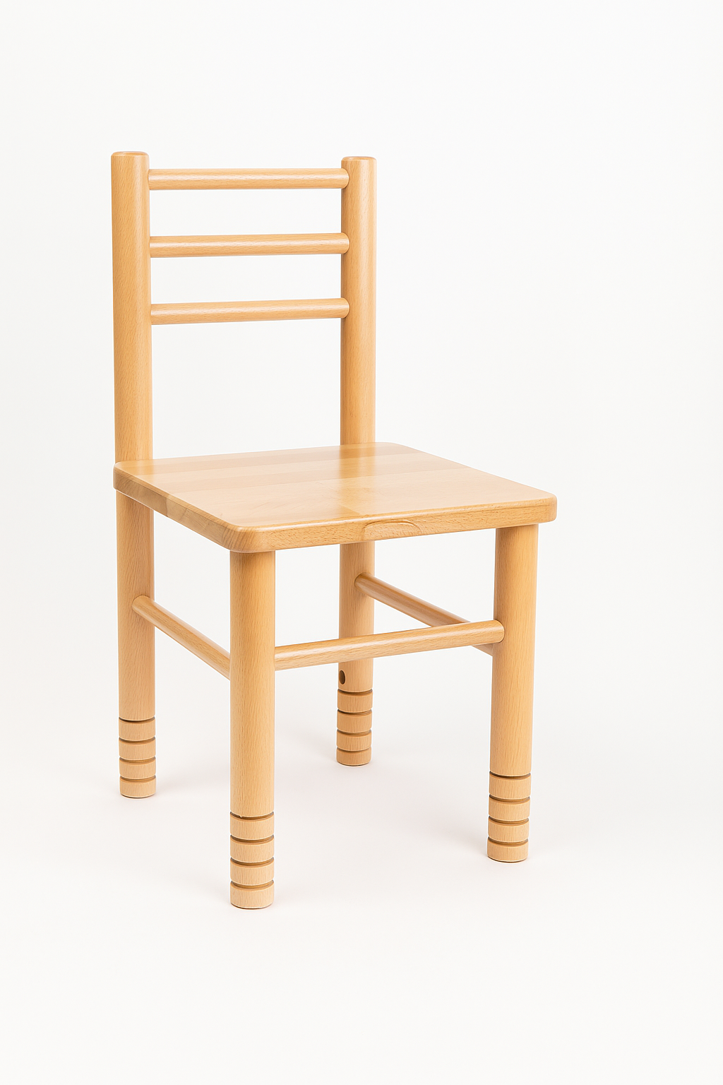 Стілець дитячий дерев'яний регульований по висоті