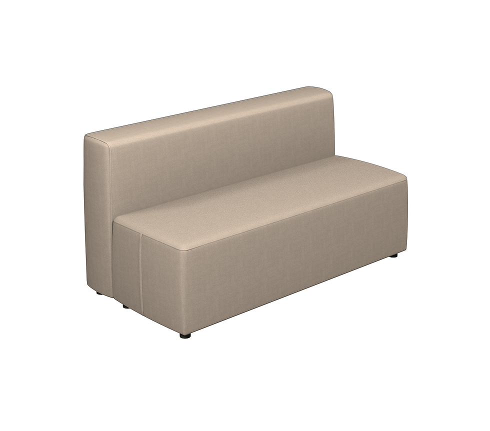 Миниатюра: Пуф зі спинкою FORMA (тканина)