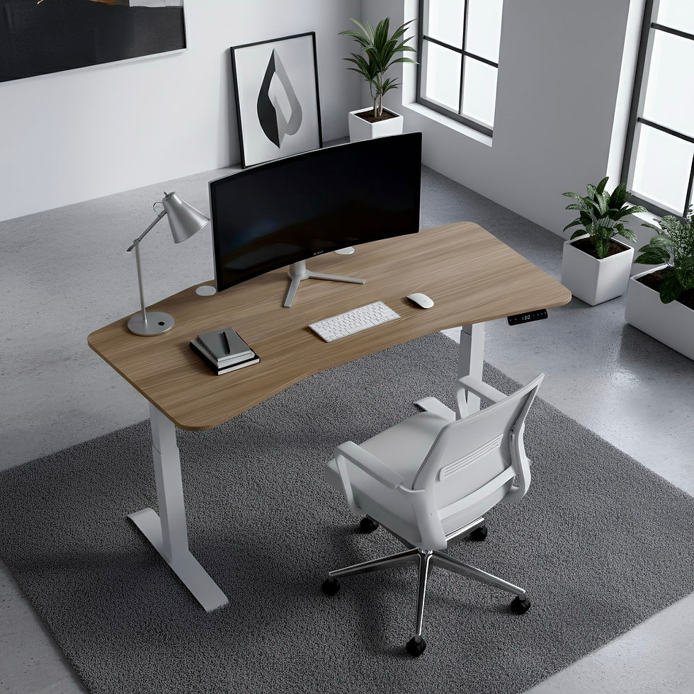 Прев'ю: Стіл з електричним регулюванням висоти, двомоторний 2-ступеневий