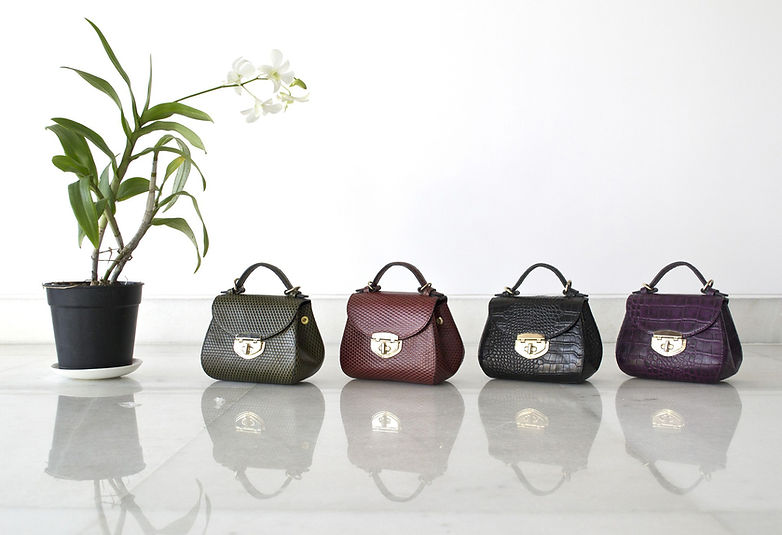 Four Leather Bags