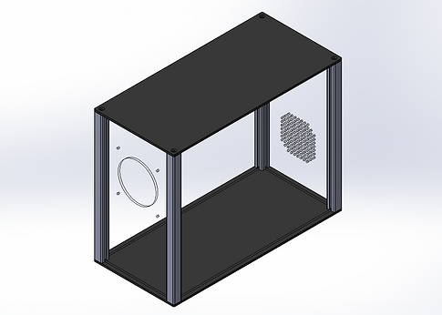 computer enclosure model