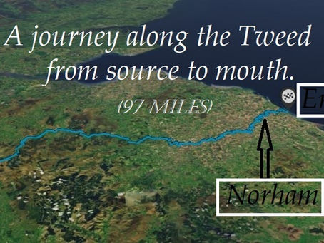 A 97 mile Journey Along The Tweed From Source To Mouth.