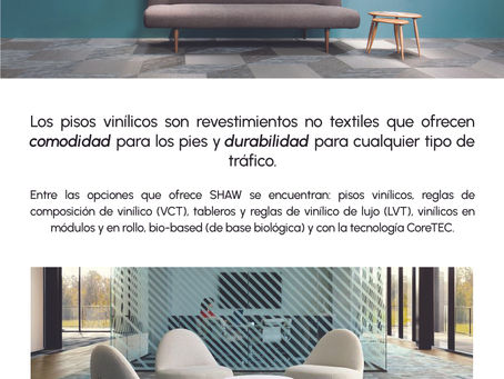 ¡Pisos vinílicos por ShawContract!