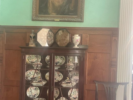 A china cabinet
