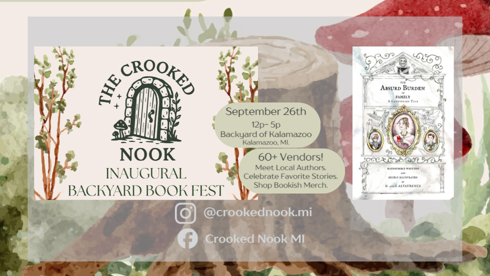 The Crooked Nook: Inaugural Backyard Book Fest