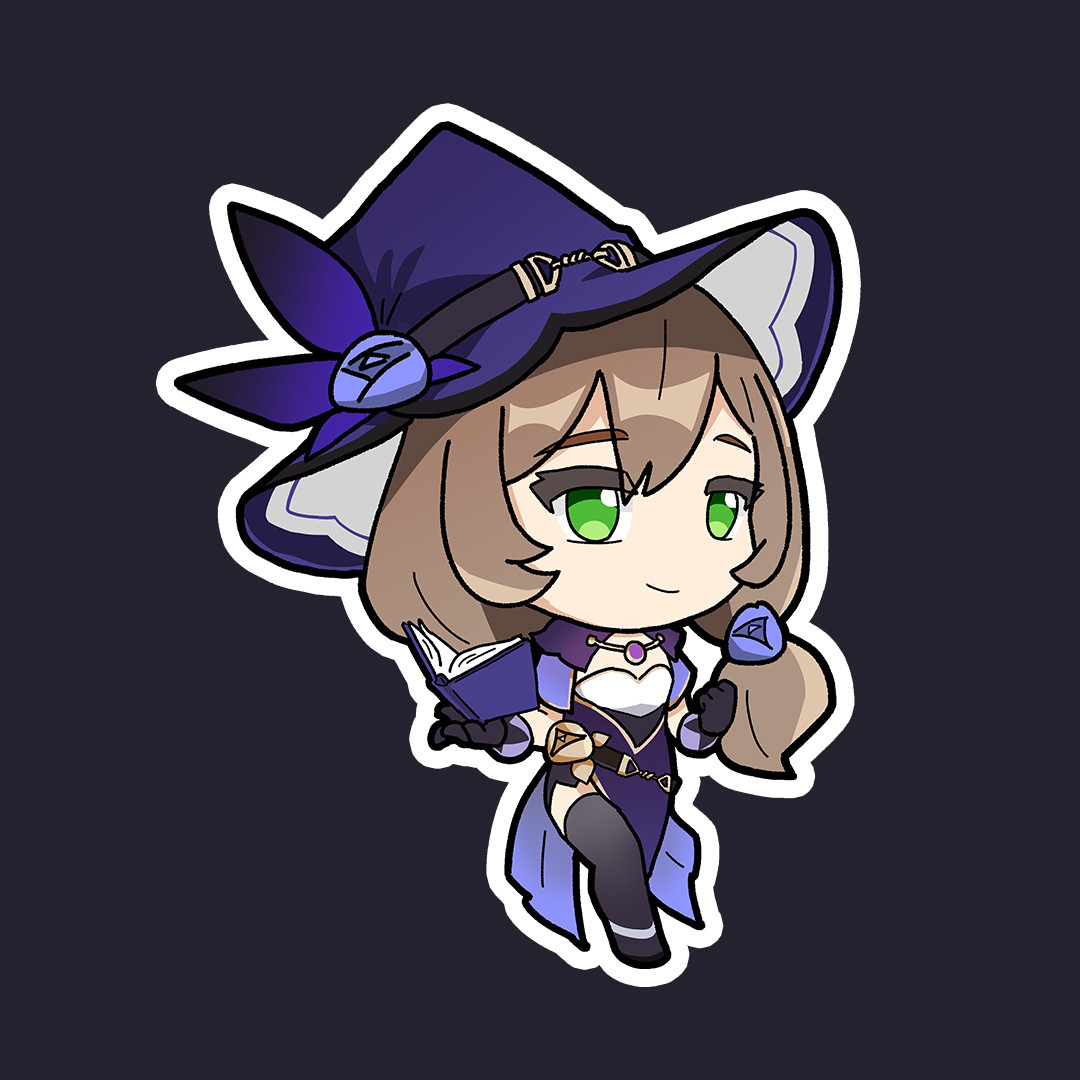 GENSHIN IMPACT LISA CHIBI