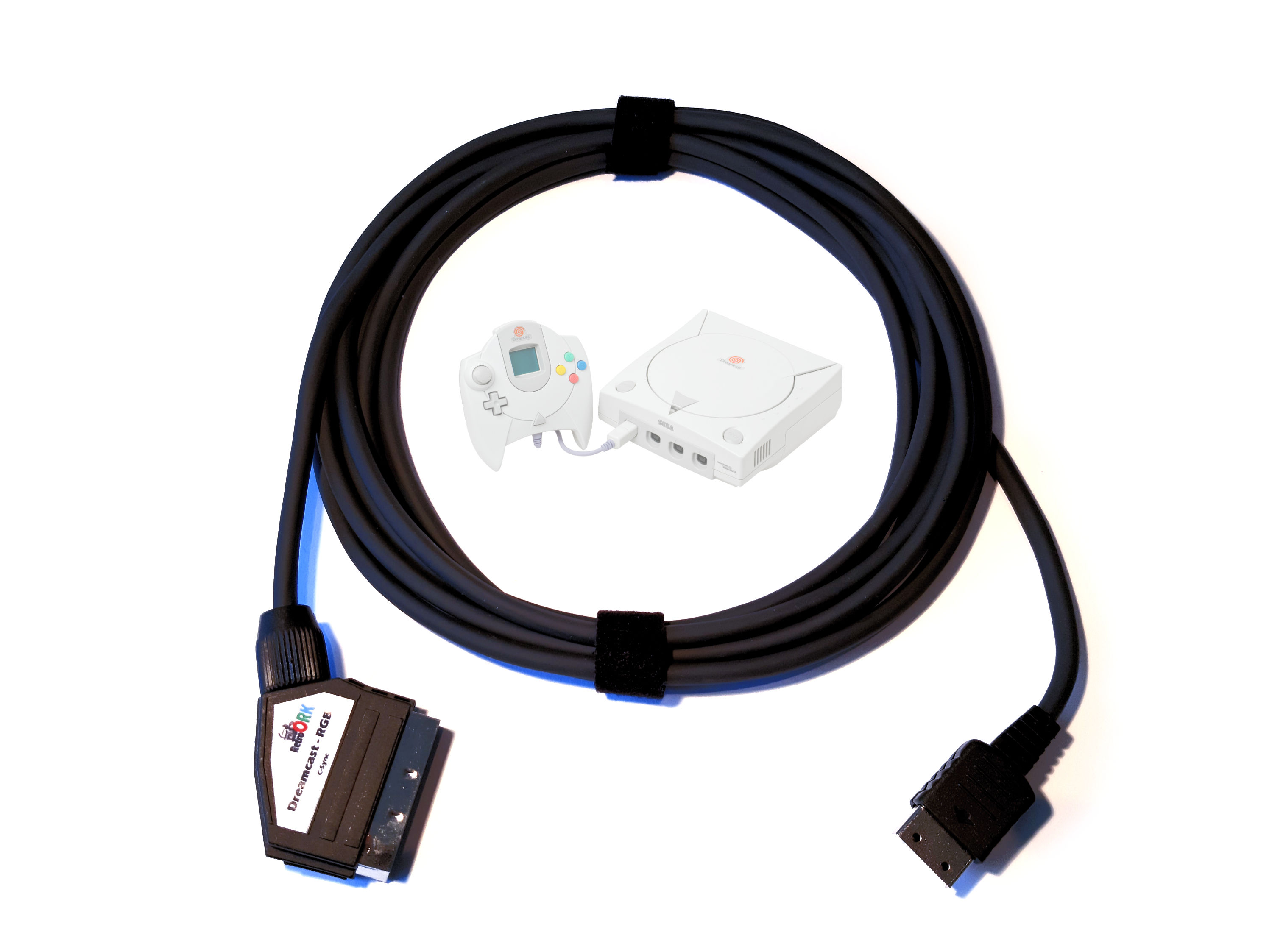 Sega Dreamcast - High End RGB-Kabel (C-Sync)