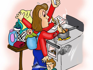 Multi-tasking more stressful for women!