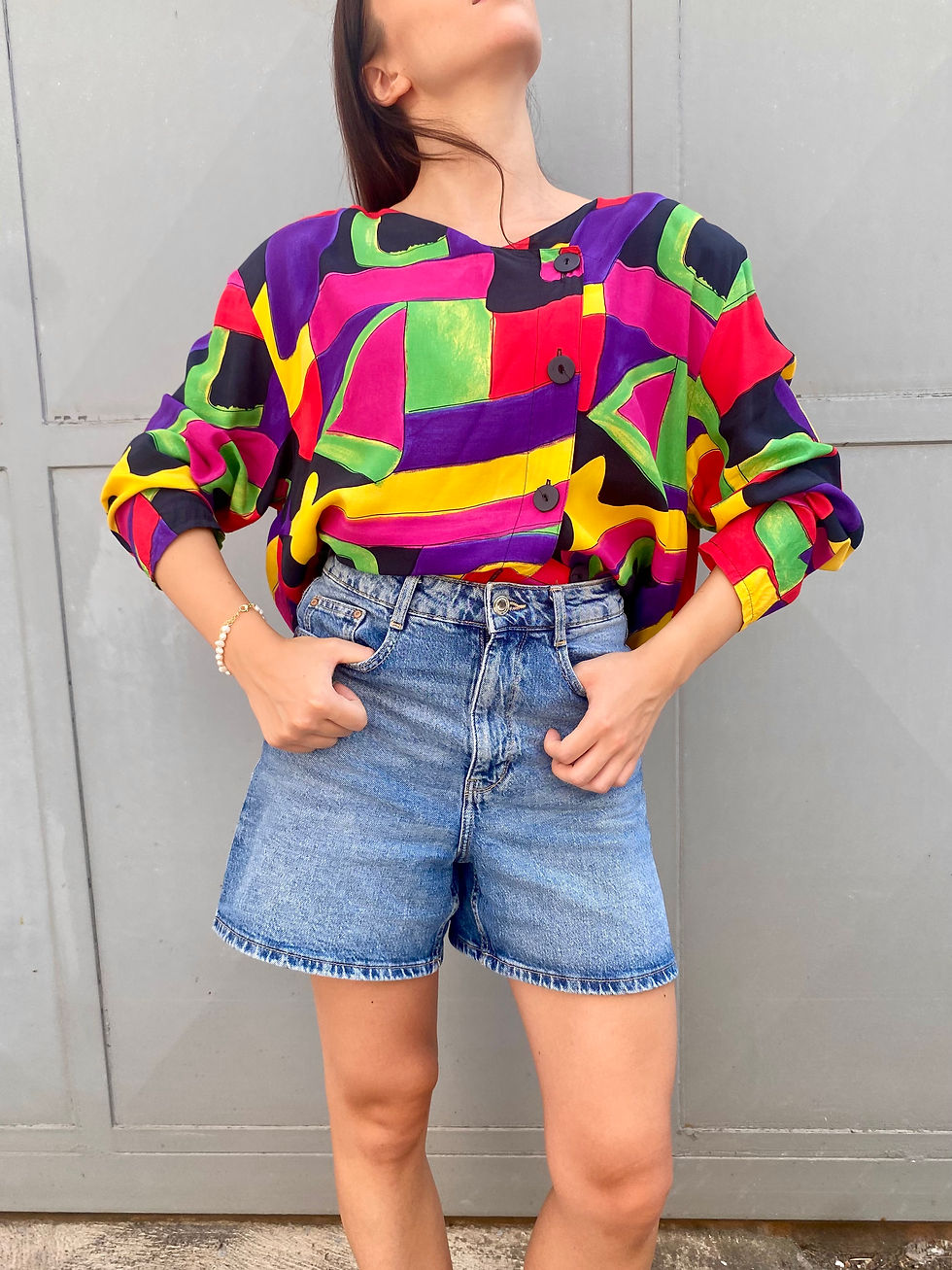 Miniatura: 80s Oversized Blouse  