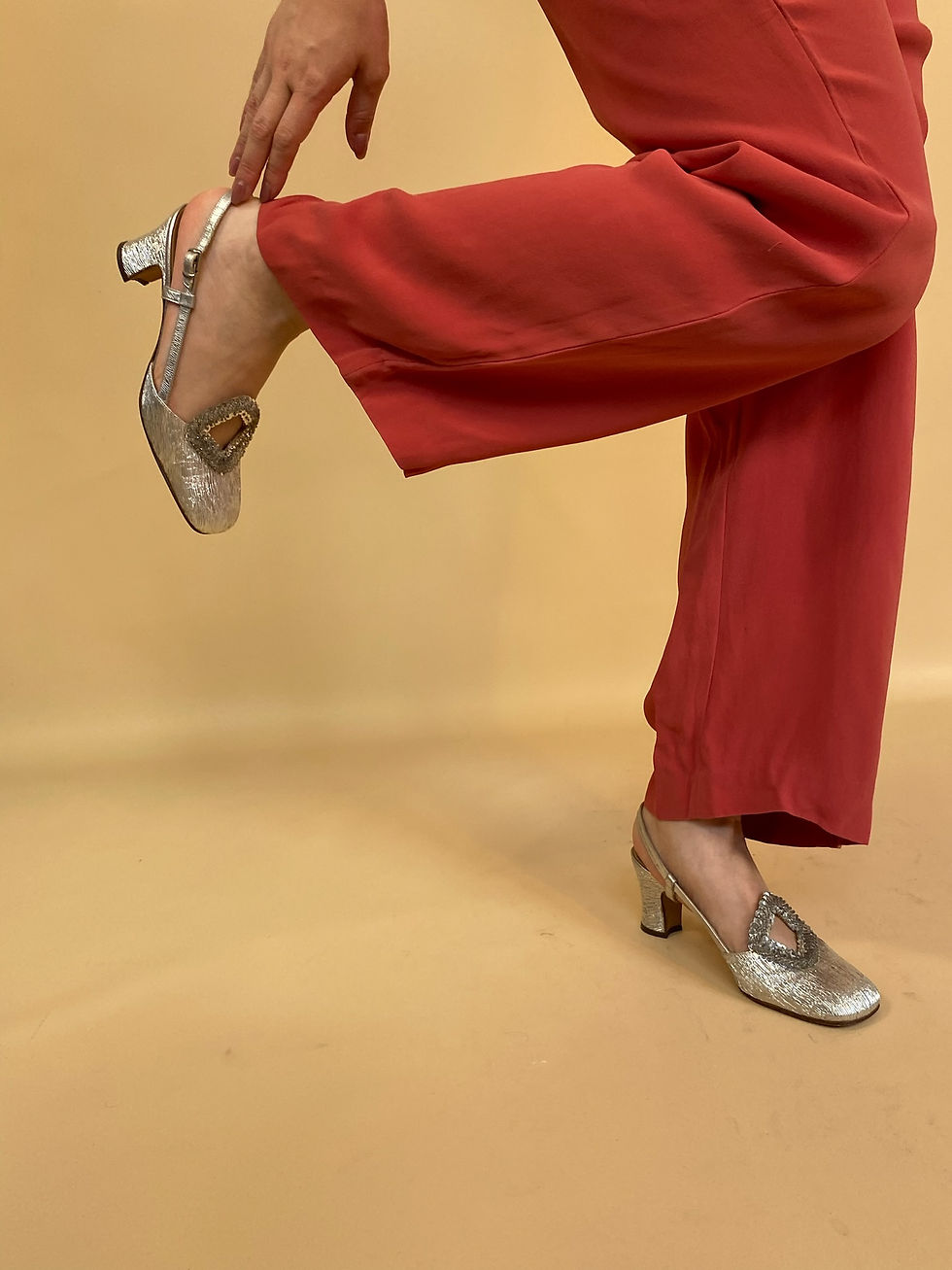 Miniatura: 80s Pure Silk Pants