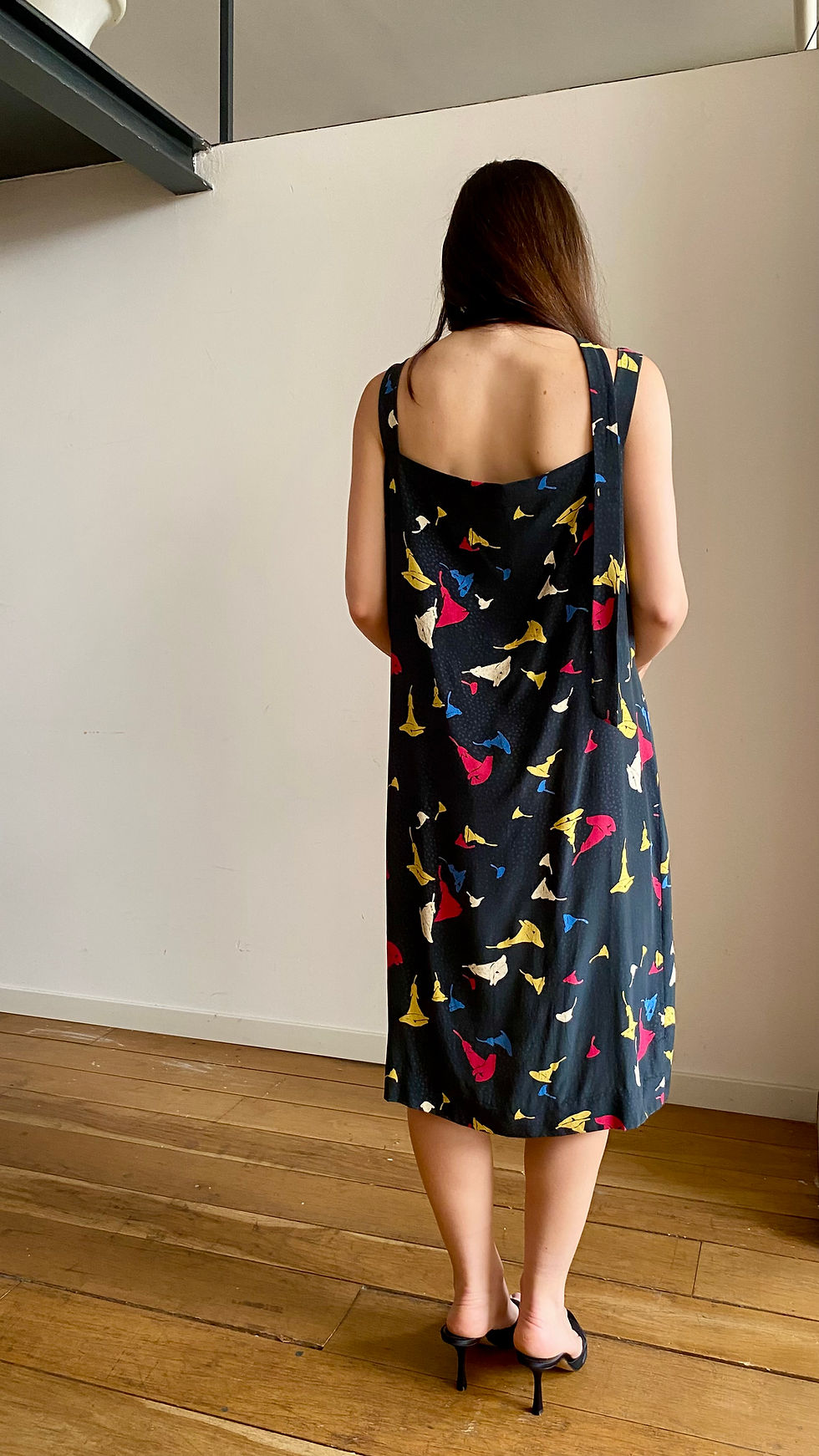 Miniatura: 80s Pure Silk Dress 