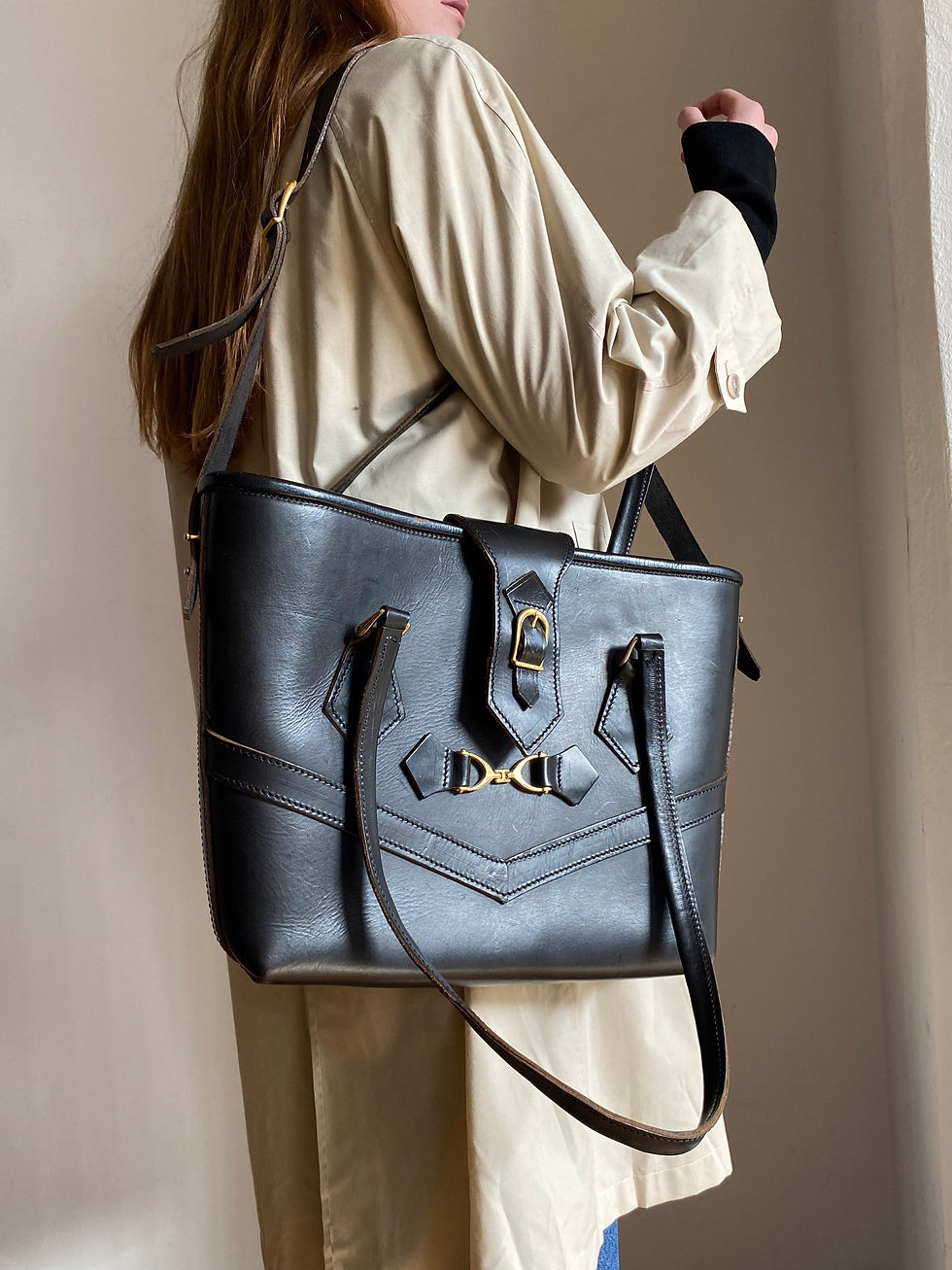 Miniatura: 80s New Leather Tote 