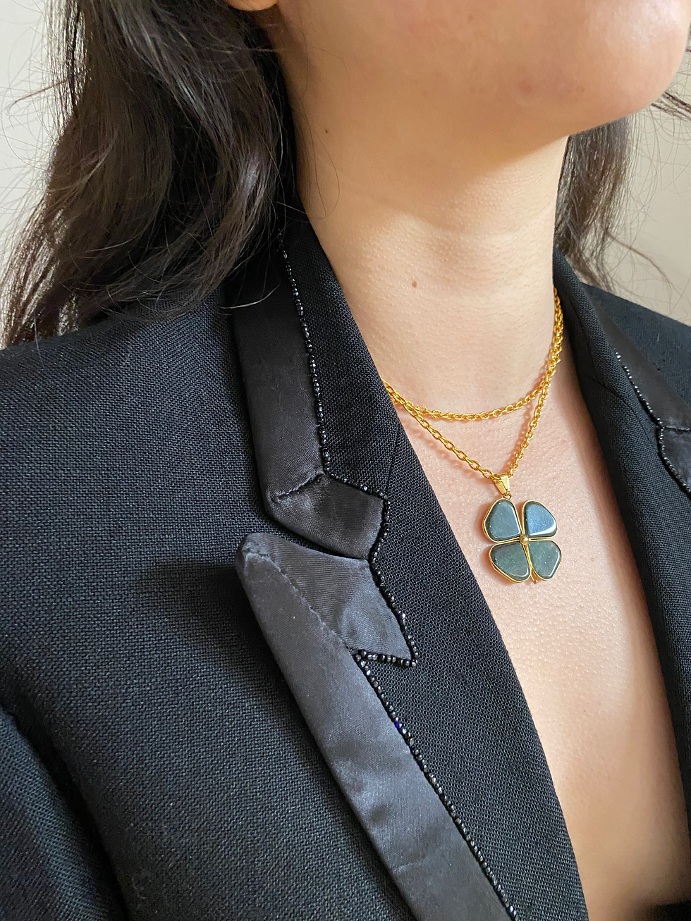 Miniatura: 70s Lucky Clover Necklace 