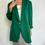 Miniatura: Emerald Green Cotton Blazer 