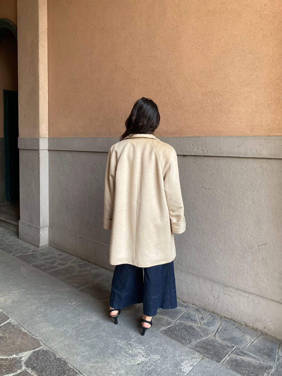 Miniatura: 80s Mohair Cream Coat 
