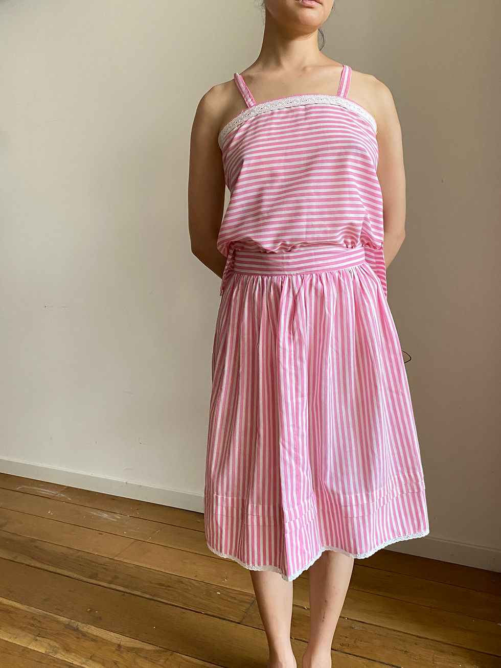 Miniatura: Cotton Striped Skirt Set 