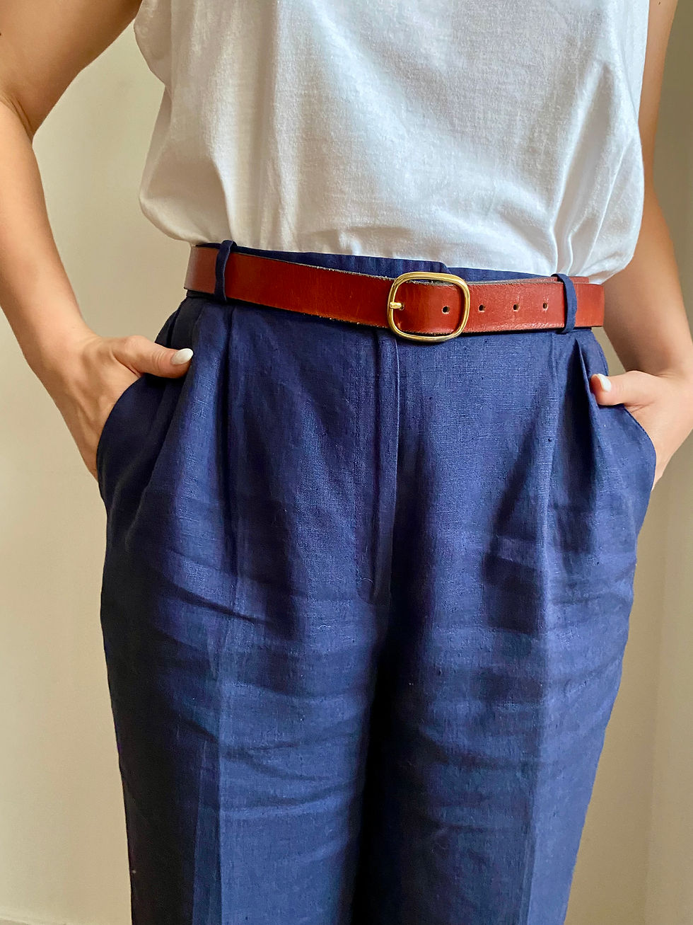 Miniatura: Terracotta Leather Belt 