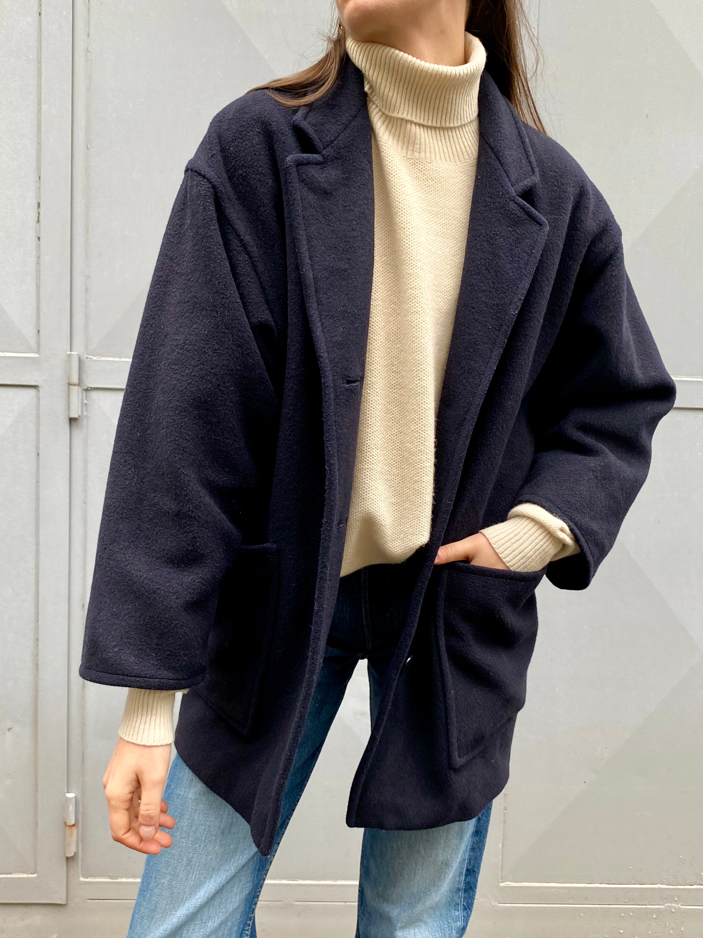 Marella Wool Blazer Coat 